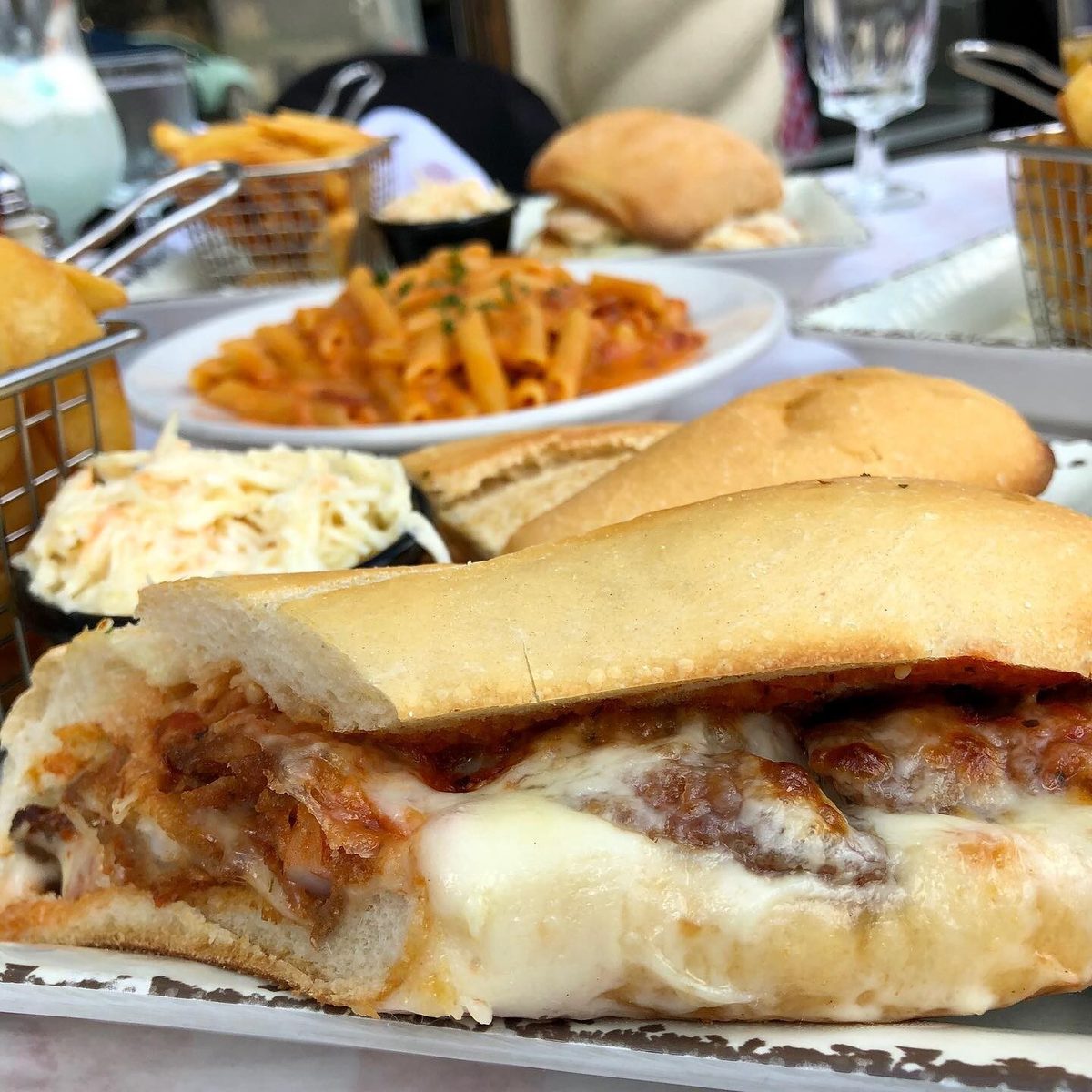 Meatball Parmesan Wedges