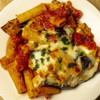 Baked Rigatoni Siciliana Pasta